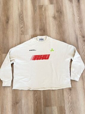 RHUDE x Zara Men’s Sweatshirt Beige Rhuigi Limited Edition